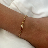 Double Paperclip Bracelet