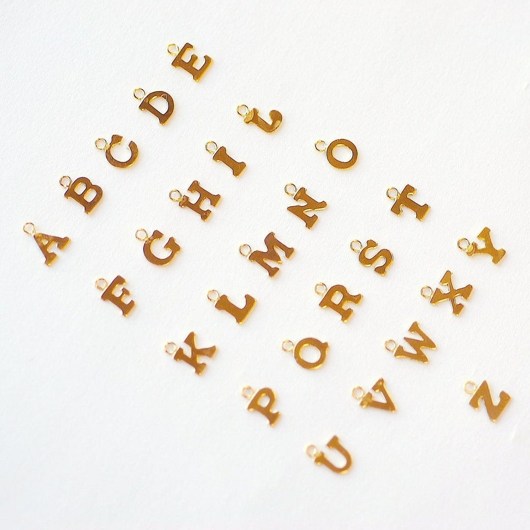 Alphabet Letter Charms